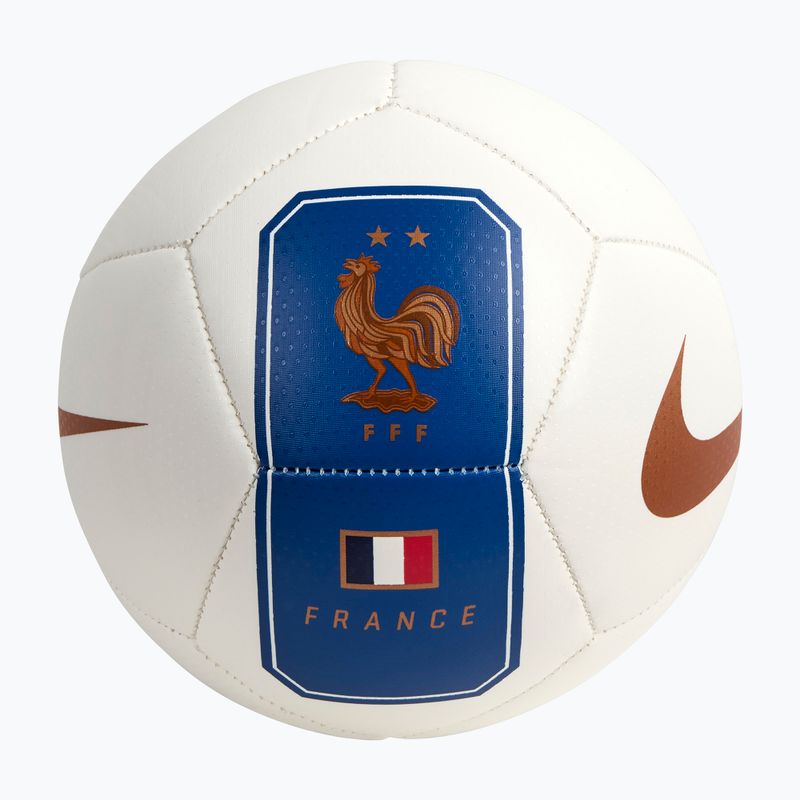 Lopta na mini futbal Nike Skills France white size 1 2