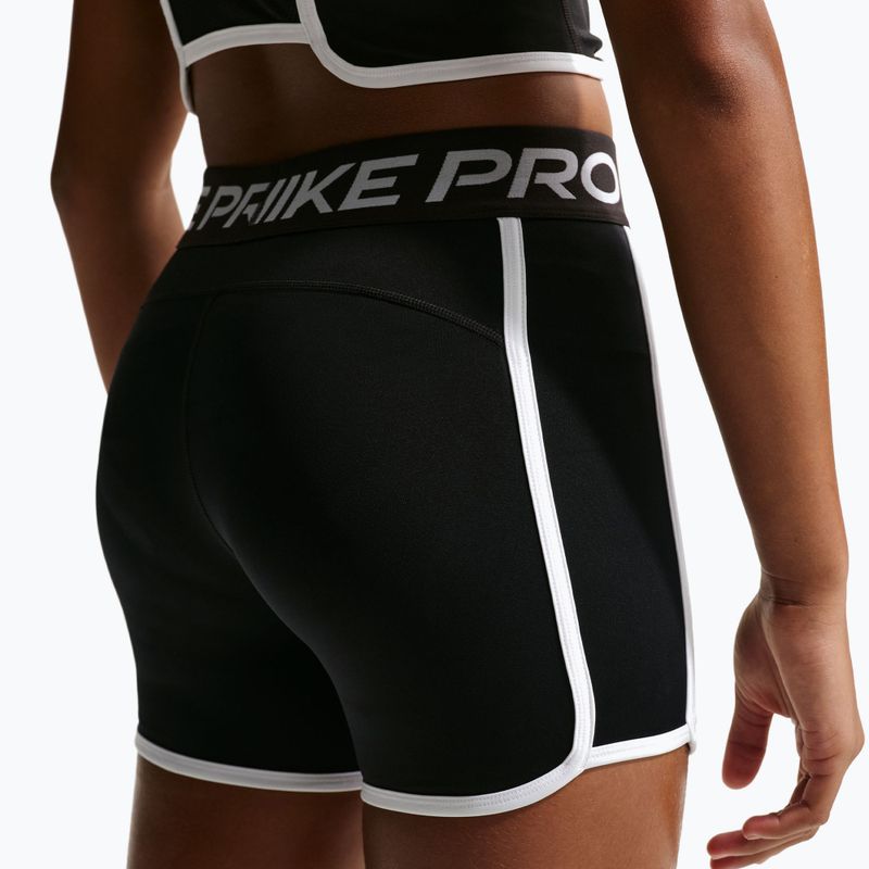 Detské šortky Nike Pro Dri-Fit 3" black/white 4