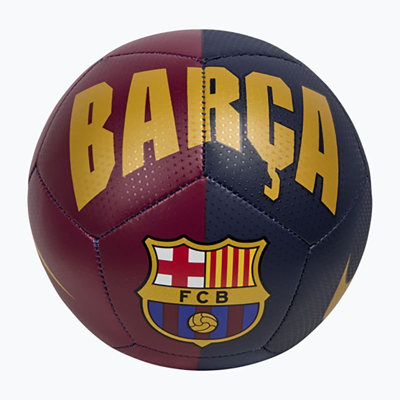 Lopta na mini futbal Nike Skills FC Barcelona noble red/loyal blue size 1 2