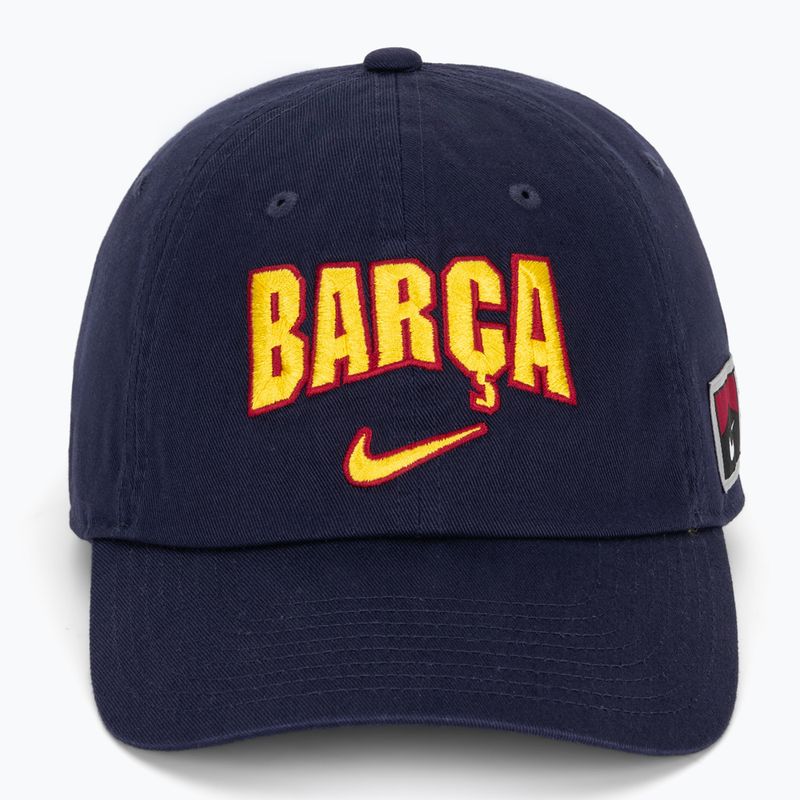 Šiltovka Nike FC Barcelona Club Cotton blackened blue 2