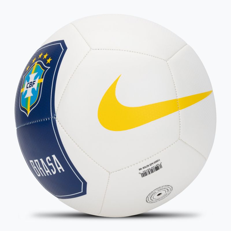 Futbalová lopta Nike Pitch Brazil white size 5 2