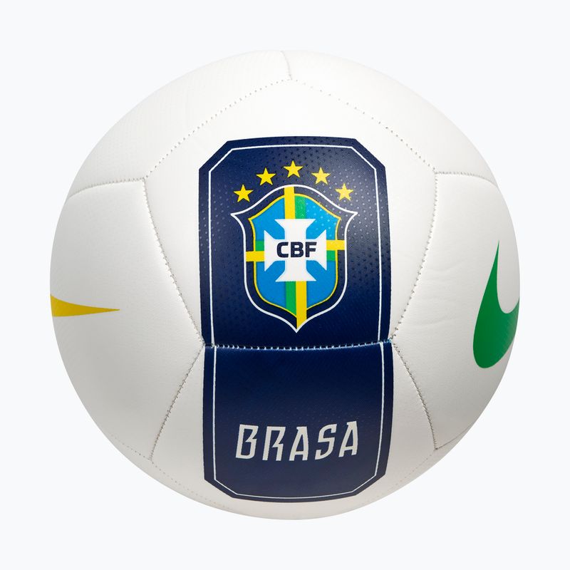 Futbalová lopta Nike Pitch Brazil white size 5 2