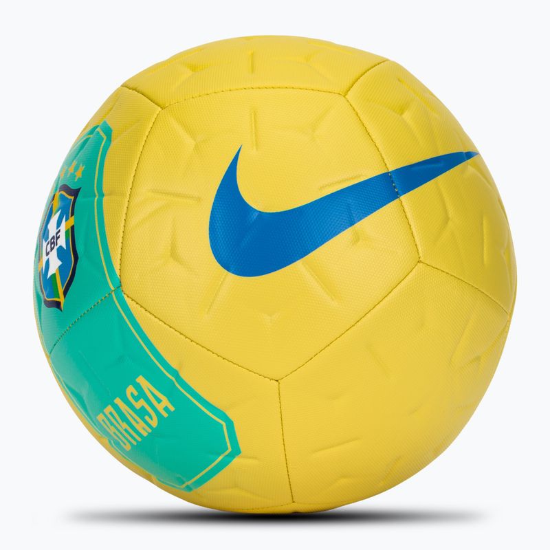 Futbalová lopta Nike Academy Brazil canary/light mint size 5 2