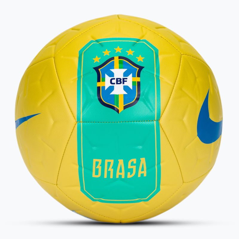 Futbalová lopta Nike Academy Brazil canary/light mint size 5 3