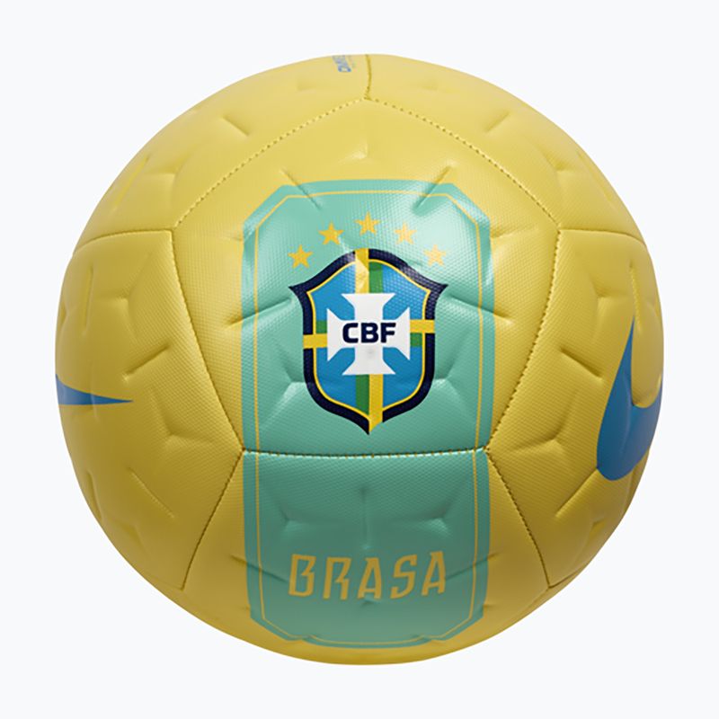 Futbalová lopta Nike Academy Brazil canary/light mint size 5 2