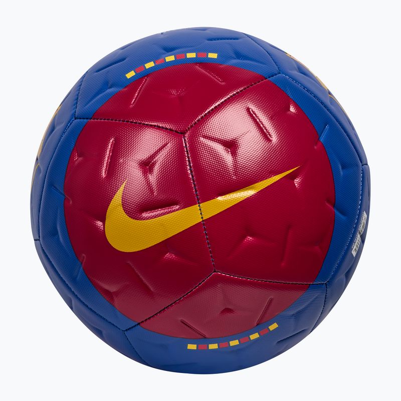 Futbalová lopta Nike Academy FC Barcelona game royal/cardinal red size 5