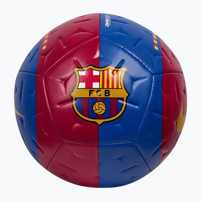 Futbalová lopta Nike Academy FC Barcelona game royal/cardinal red size 5 2