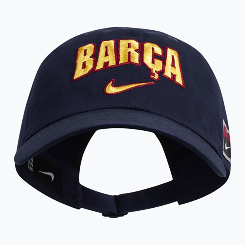 Šiltovka Nike FC Barcelona Club Cotton blackened blue 3