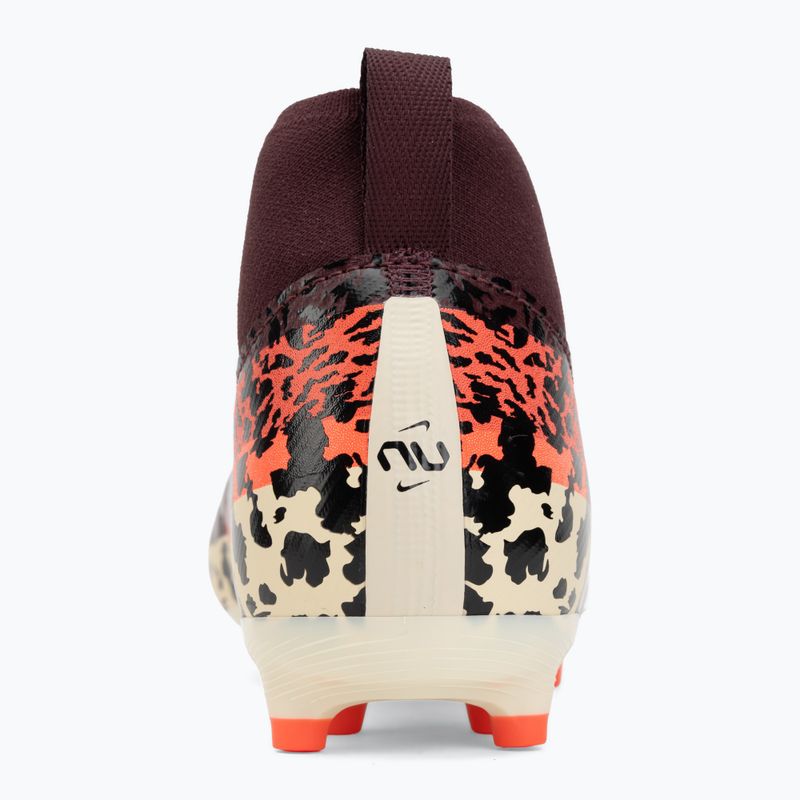Detské kopačky Nike United Jr. Mercurial Superfly 10 Academy MG burgundy crush/metallic silver 6