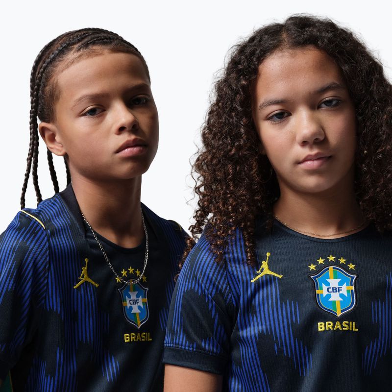Detský futbalový dres Nike Brazil 2026 Stadium Away Soccer Replica 6