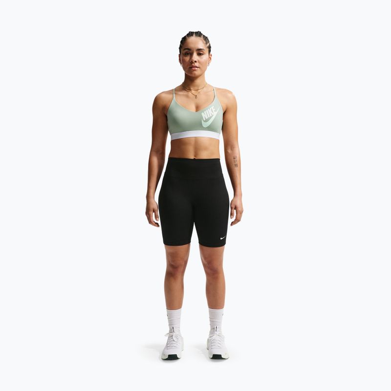 Fitness podprsenka Nike Indy Light Support steam/white/barely green 2