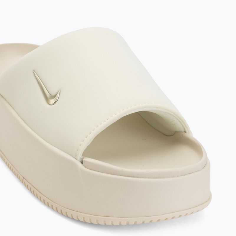 Dámske šľapky Nike Calm Elevation coconut milk 7