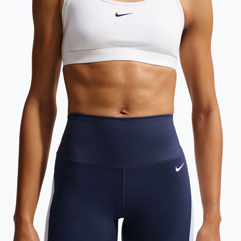 Dámske šortky Nike One High Waisted Biker 5" midnight navy/hydrogen blue/white 5