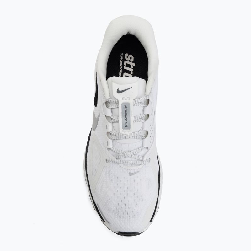 Pánske bežecké topánky Nike Structure Plus summit white/metallic silver-black 5