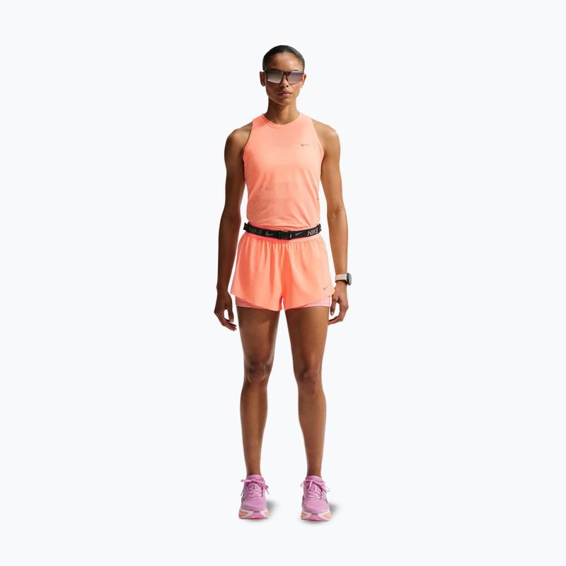 Dámske bežecké tričko Nike Swift Breathe Dri-Fit orange pulse/photon dust 2