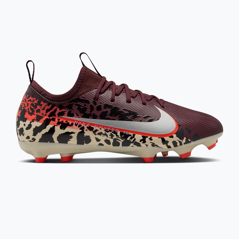 Detské futbalové kopačky Nike United Jr. Mercurial Vapor 16 Academy MG burgundy crush/metallic silver