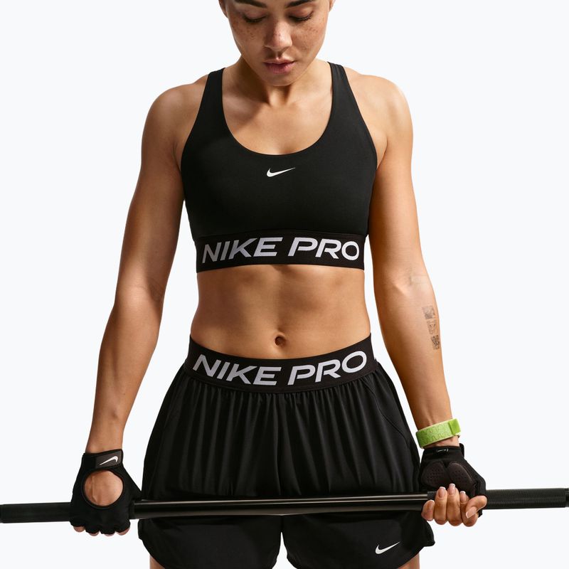 Fitness podprsenka Nike Pro 365 black/white 3