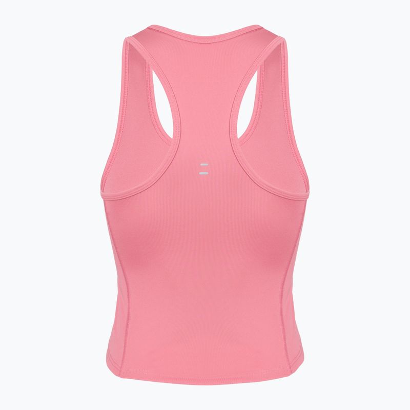 Dámske bežecké tričko Nike Swoosh Run Dri-Fit peony/photon dust/white 3