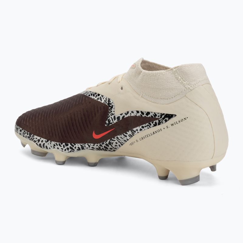 Pánske kopačky Nike United Phantom 6 High Academy MG burgundy crush/fossil/university red 3