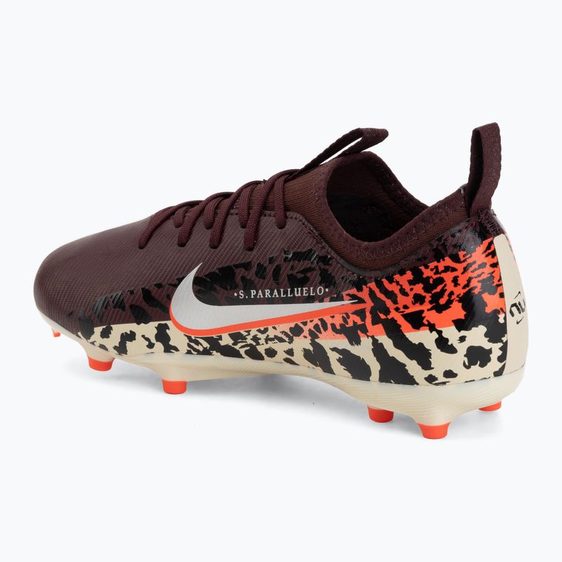 Detské kopačky Nike United Jr. Mercurial Vapor 16 Academy MG burgundy crush/metallic silver 3
