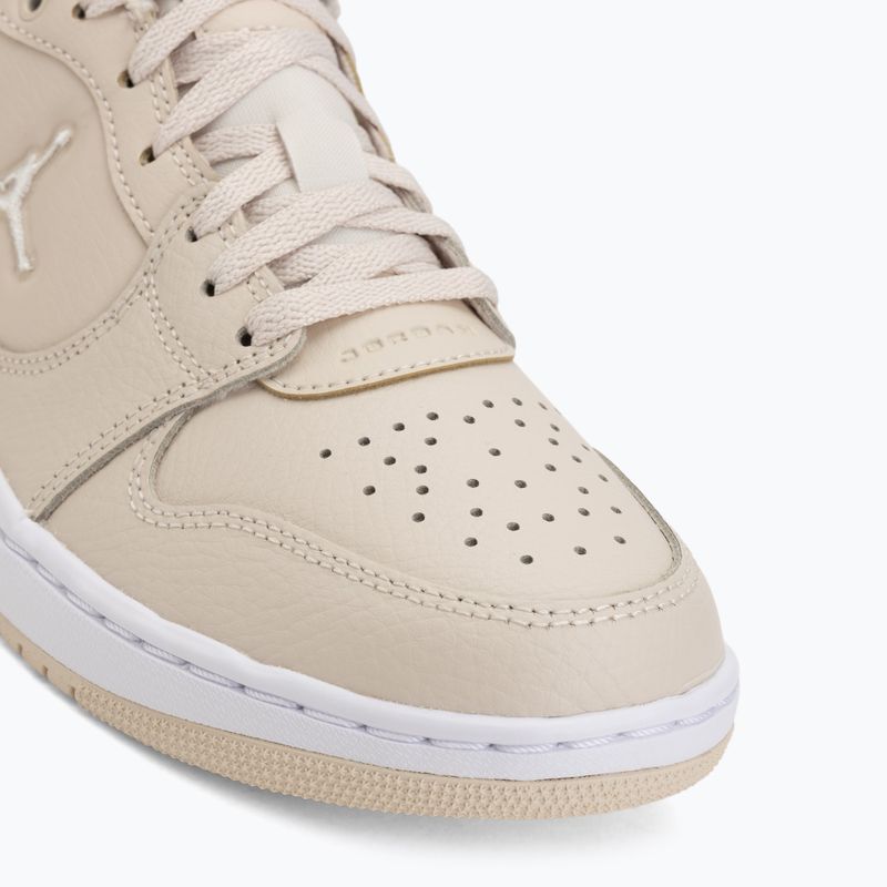 Dámske topánky Jordan Court Connect Low legend light brown/white/pale ivory 7