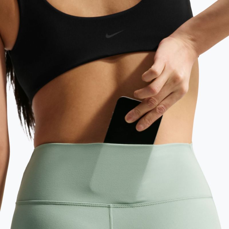 Dámske legíny Nike One High Waisted Flared steam/white 6