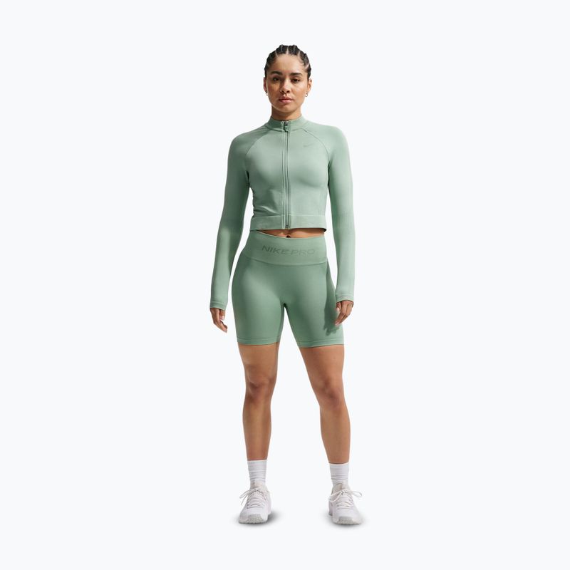 Dámska tréningová mikina Nike Pro Seamless Full Zip Top steam 2