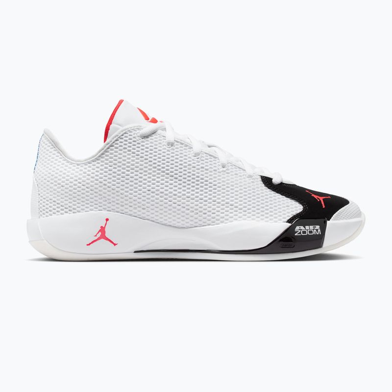 Pánska basketbalová obuv Jordan Luka 77 white/black/sail/bright crimson 8