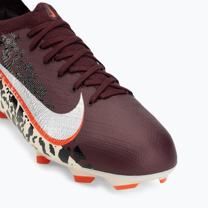 Detské kopačky Nike United Jr. Mercurial Vapor 16 Pro FG burgundy crush/metallic silver 7