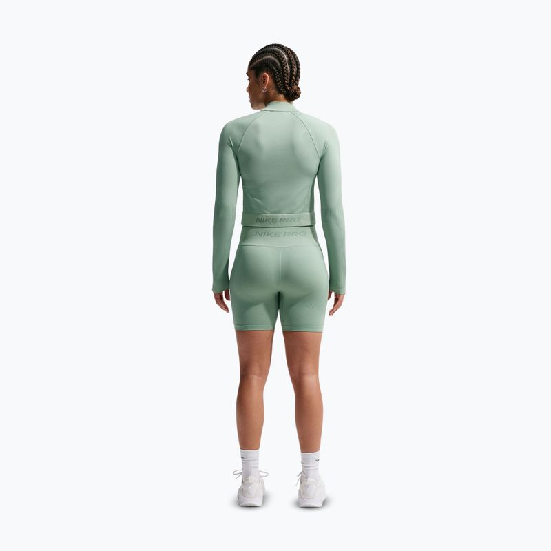 Dámske šortky Nike Pro Seamless High-Waisted Biker 5" steam 3