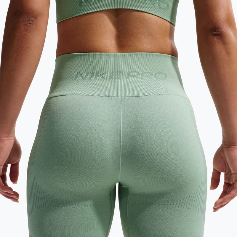 Dámske šortky Nike Pro Seamless High-Waisted Biker 5" steam 6