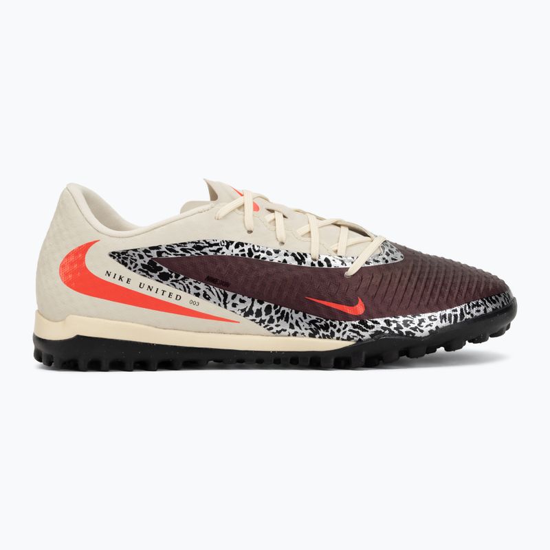 Pánske kopačky Nike United Phantom 6 Low Academy TF burgundy crush/fossil/university red 2