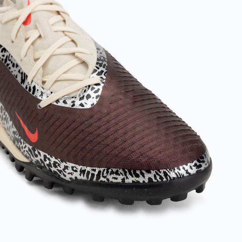 Pánske kopačky Nike United Phantom 6 Low Academy TF burgundy crush/fossil/university red 7