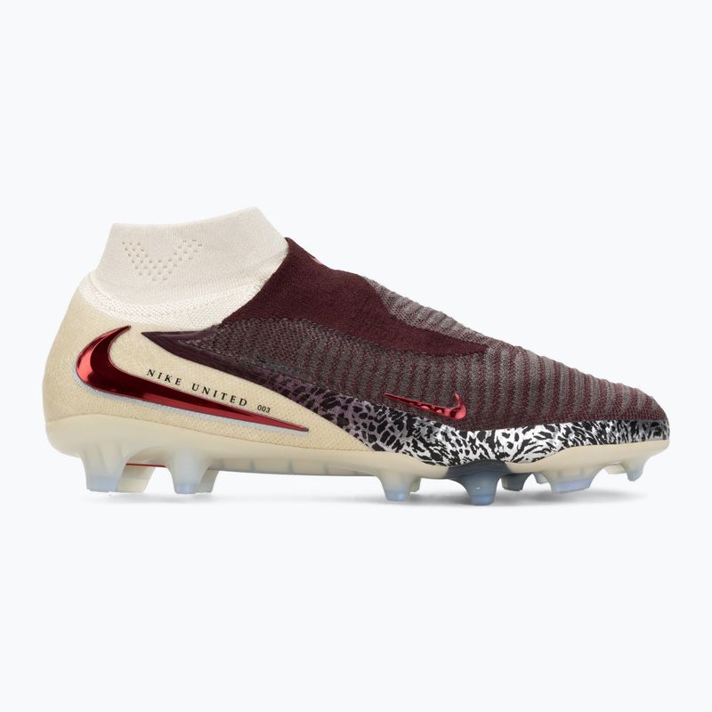 Pánske kopačky Nike United Phantom 6 High Elite FG burgundy crush/fossil/university red 2