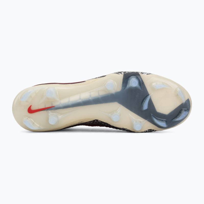 Pánske kopačky Nike United Phantom 6 High Elite FG burgundy crush/fossil/university red 4