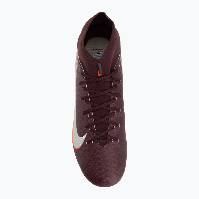 Pánske kopačky Nike United Mercurial Superfly 10 Academy MG burgundy crush/metallic silver 5