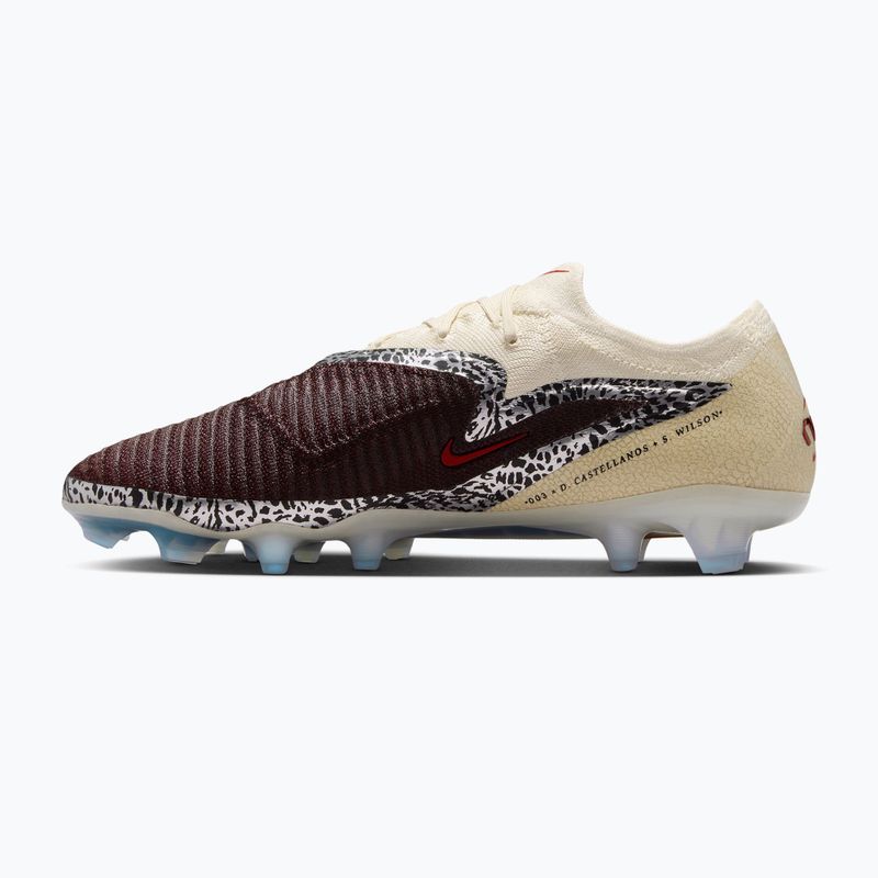 Pánske kopačky Nike United Phantom 6 Low Elite FG burgundy crush/fossil/university red 2