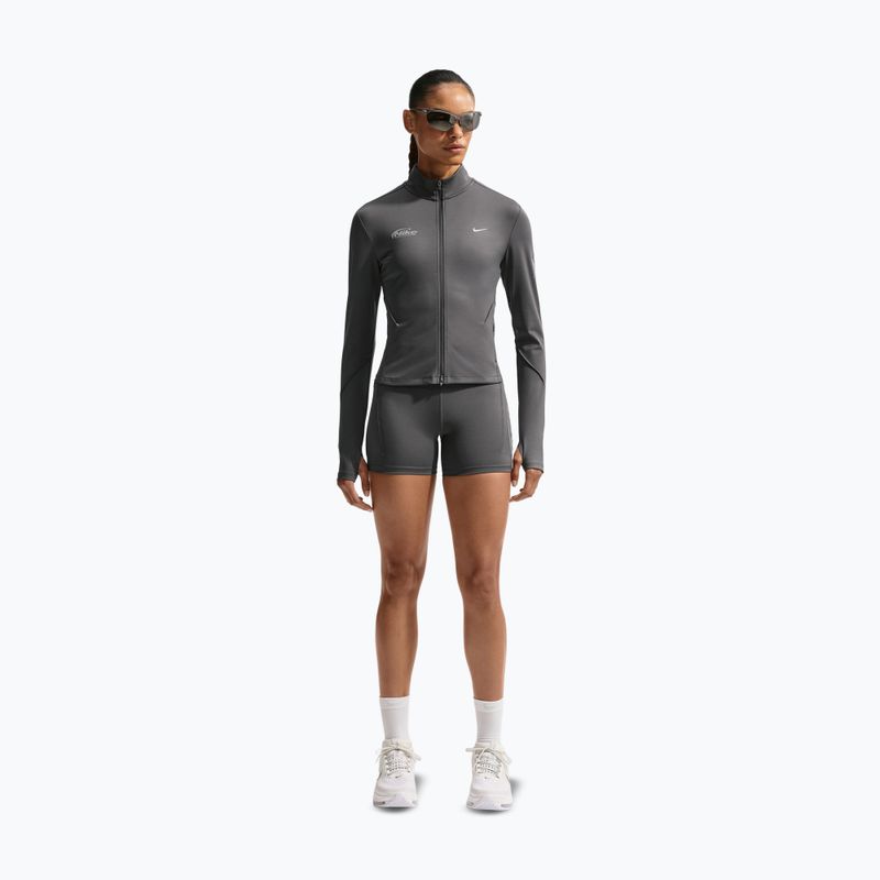 Dámska bežecká mikina Nike Swift Dri-Fit Full Zip Mid-Layer medium ash 2