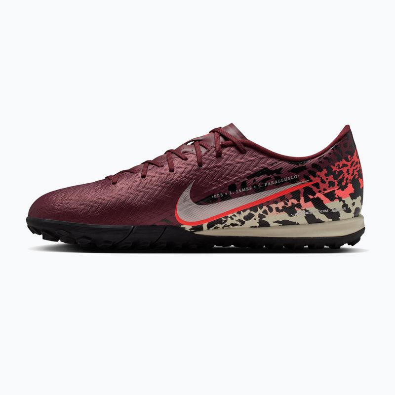 Pánske kopačky Nike United Mercurial Vapor 16 Academy TF burgundy crush/metallic silver 2