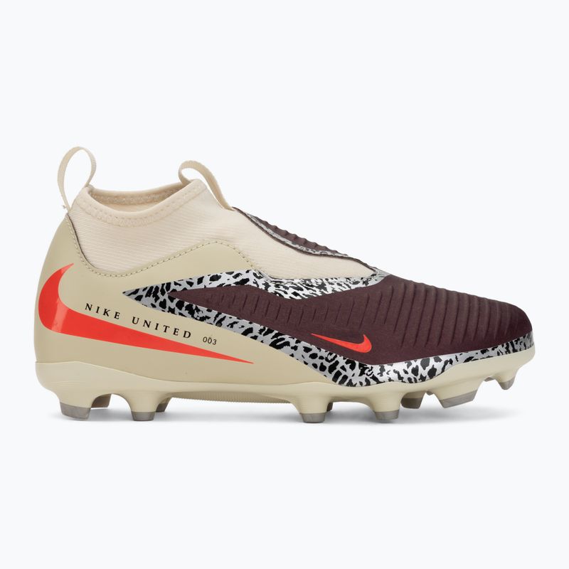 Detské kopačky Nike United Jr. Phantom 6 High Academy MG burgundy crush/fossil/university red 2
