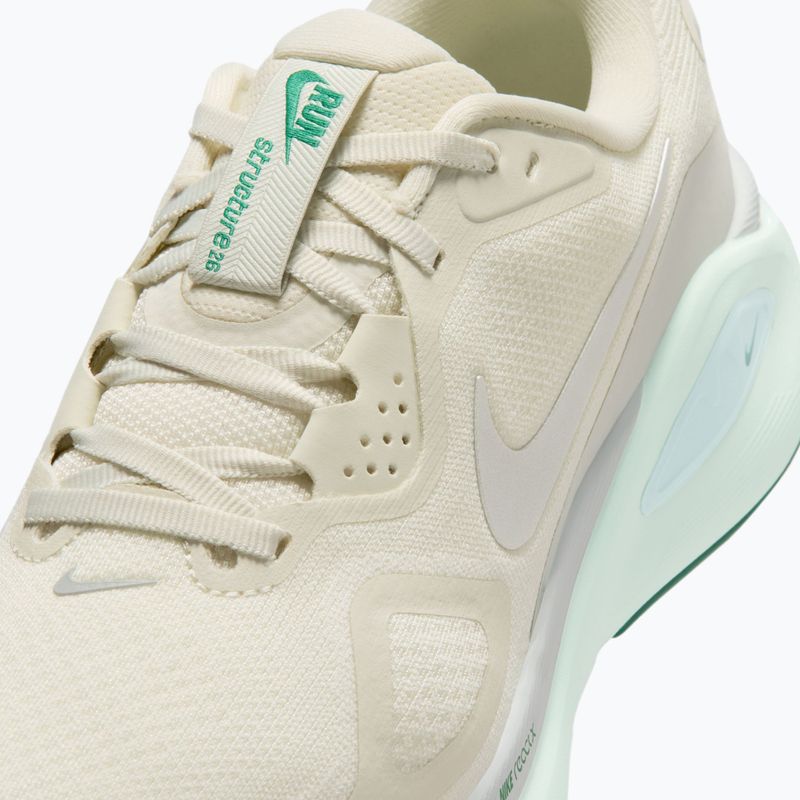 Dámske bežecké topánky Nike Structure 26 sea glass/light silver/metallic silver 3