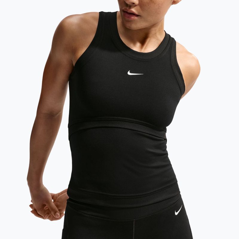 Dámske tréningové tričko Nike One Dri-Fit black/black/white 4