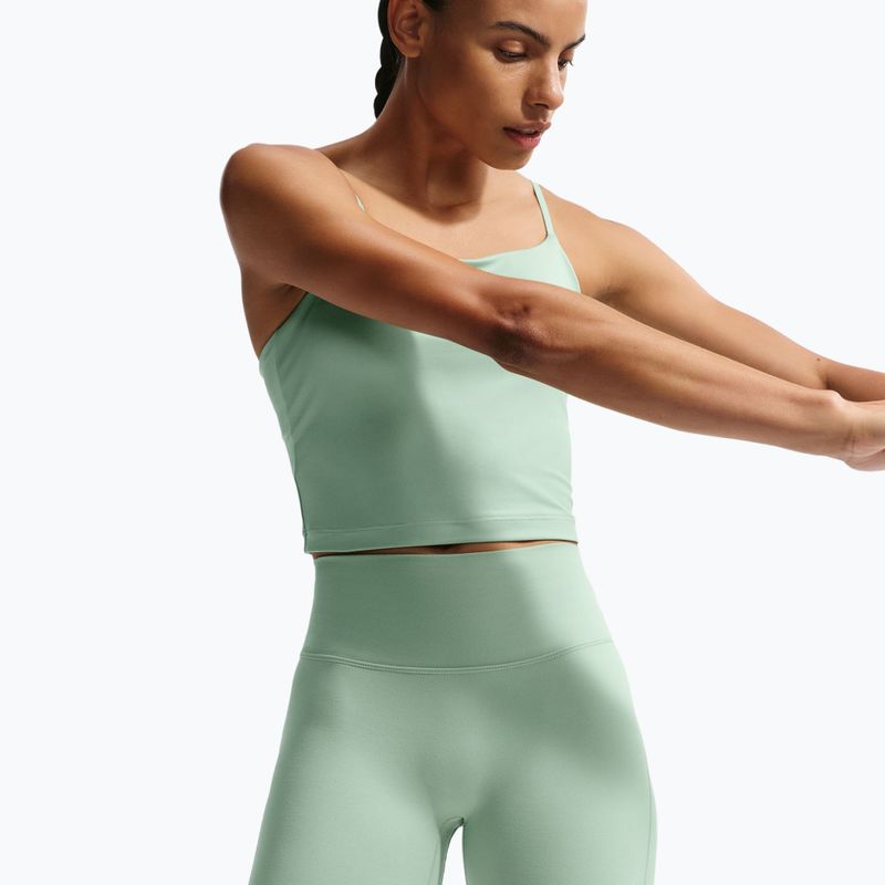 Dámske šortky Nike One High-Waisted Biker 5" steam/white 5