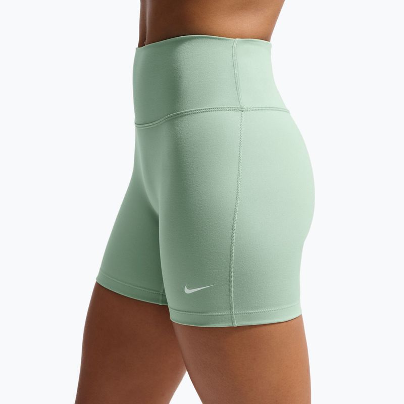 Dámske šortky Nike One High-Waisted Biker 5" steam/white 6