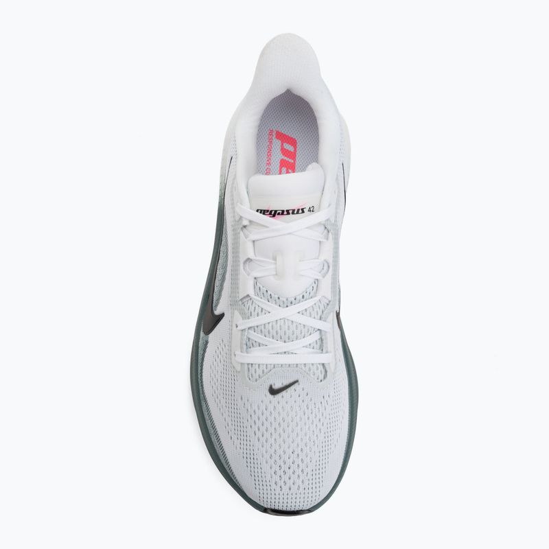 Pánske bežecké topánky Nike Pegasus 42 white/mineral slate/hyper pink/black 5