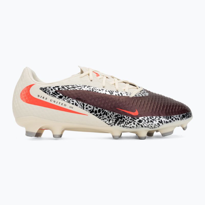 Pánske kopačky Nike United Phantom 6 Low Academy MG burgundy crush/fossil/university red 2