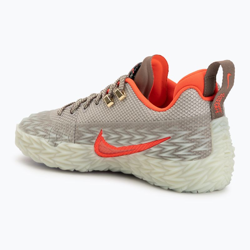 Pánske basketbalové topánky Nike S.T. Flare 2 college grey/volt tint/metallic gold 3