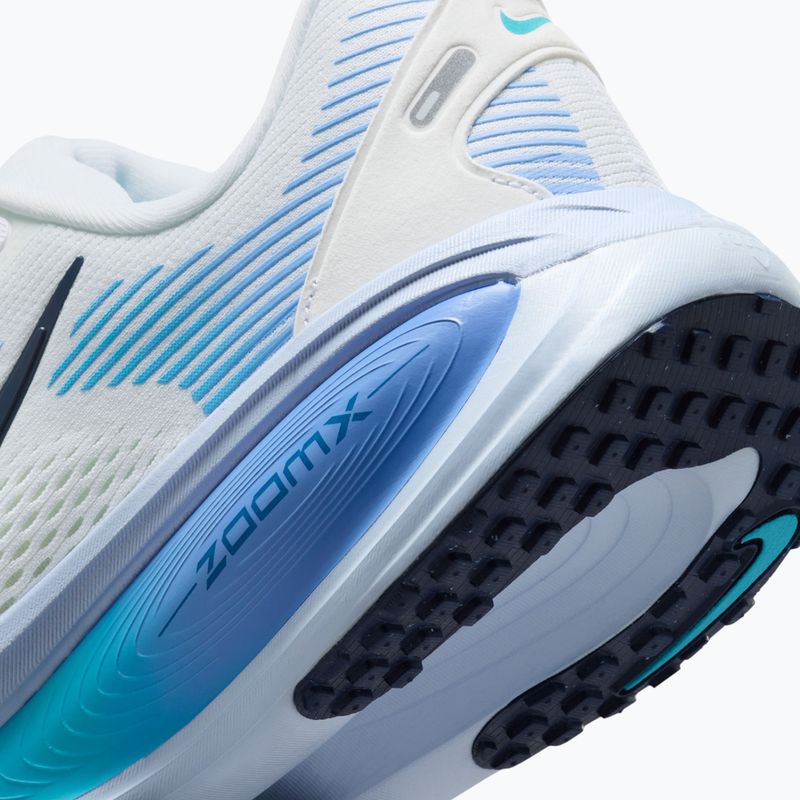 Dámske bežecké topánky Nike Vomero 18 white/blue fury/midnight navy 5