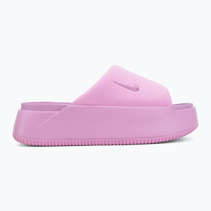 Dámske šľapky Nike Calm Elevation light magenta 2
