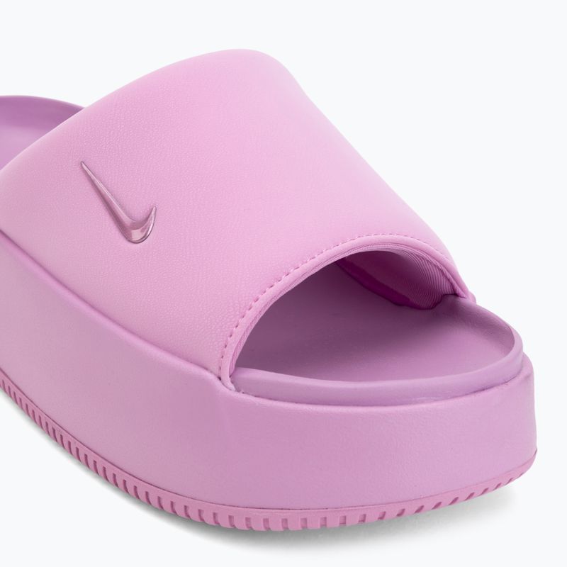 Dámske šľapky Nike Calm Elevation light magenta 7